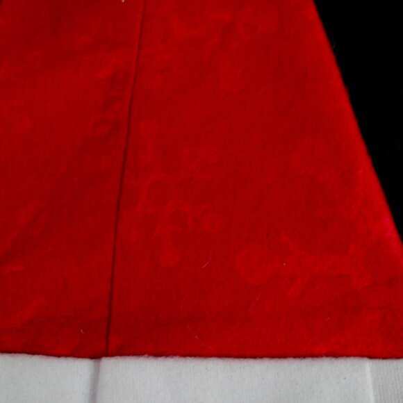 Retro Inspired Rudolph the Red-Nosed Reindeer Santa Hat Christmas Costume - Picture 5 of 8